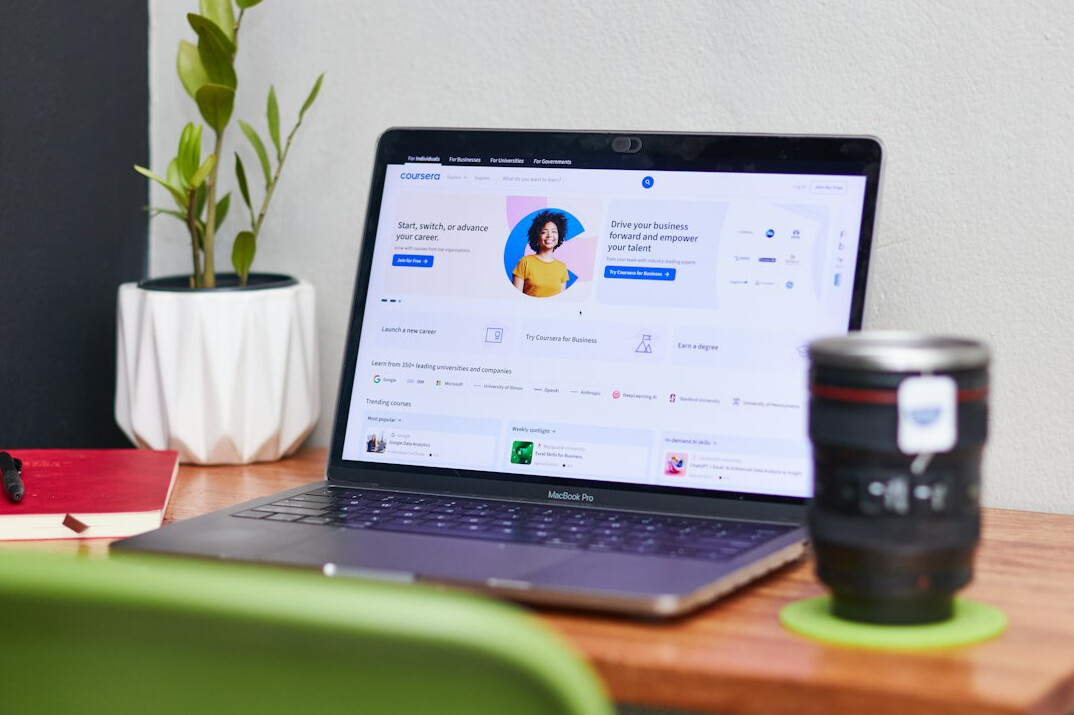 diverse group in online course