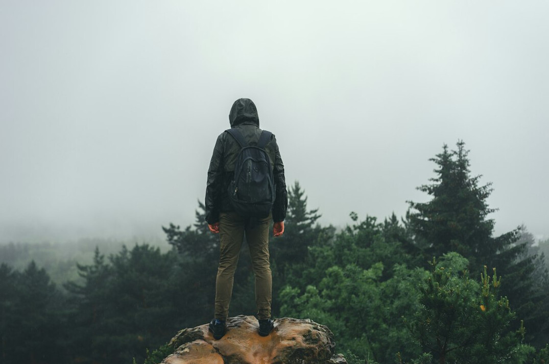 person reflecting on emotions